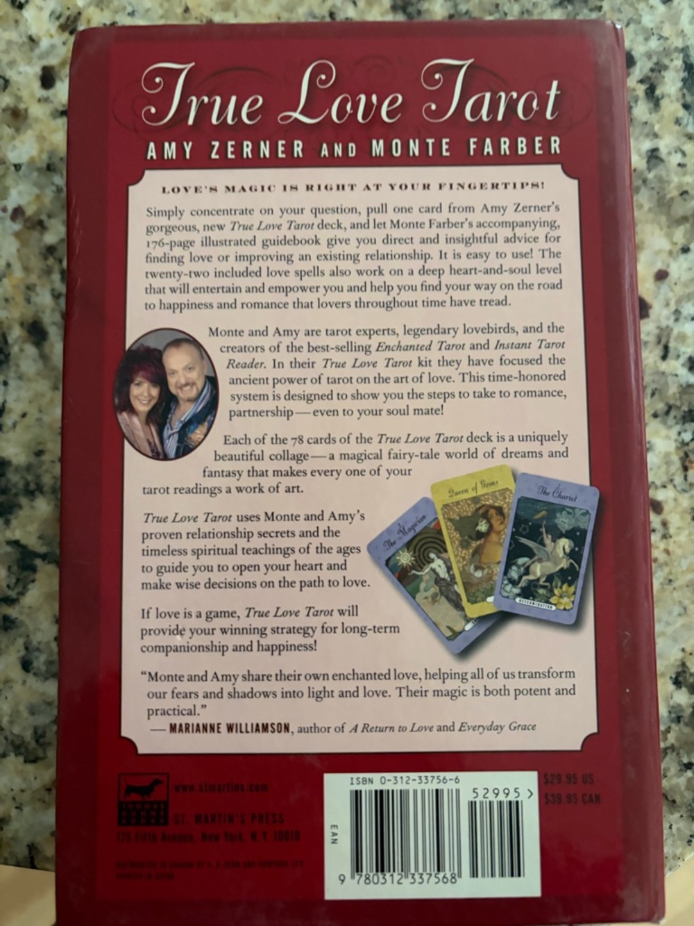 True Love Tarot Deck & Book Set - Red - Picture 2 of 5